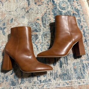 Madden Girl Tan Heeled Boots